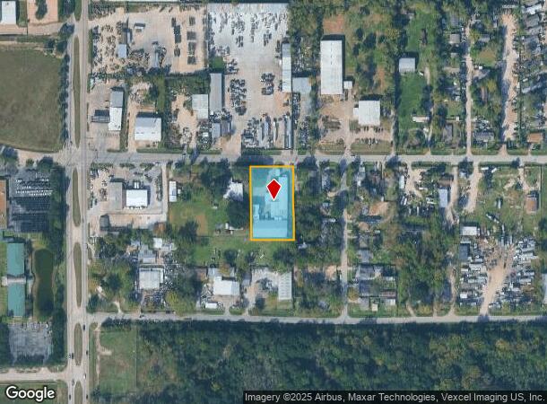7113 Chippewa Blvd, Houston, TX Parcel Map