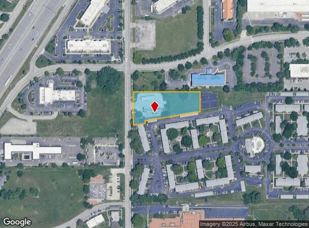 9703 Rosehill Rd, Lenexa, KS Parcel Map