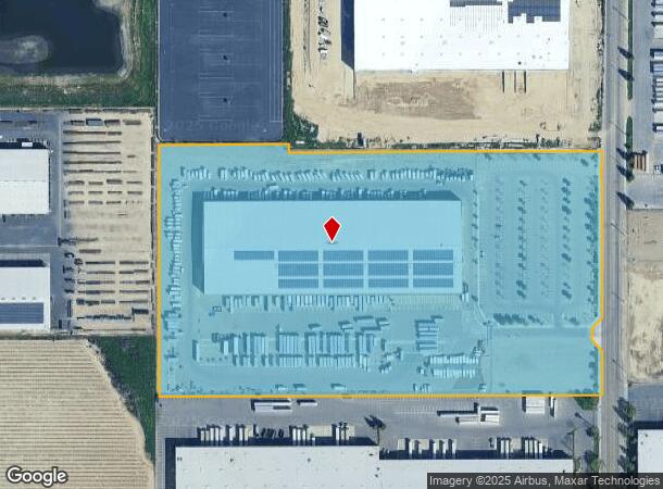 3151 S East Ave, Fresno, CA Parcel Map