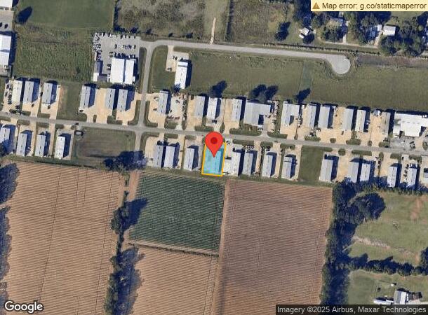  206 Jared Dr, Broussard, LA Parcel Map