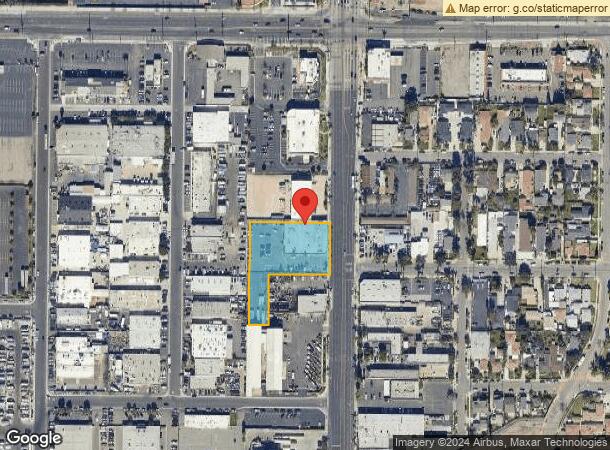  2416 S Main St, Santa Ana, CA Parcel Map