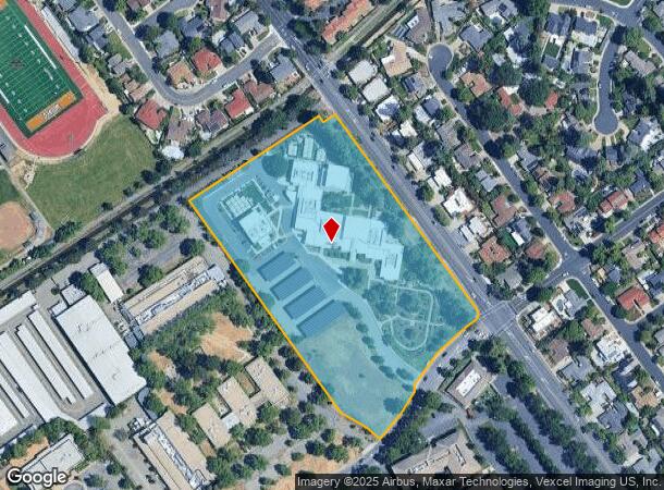 2890 Mitchell Dr, Walnut Creek, CA Parcel Map
