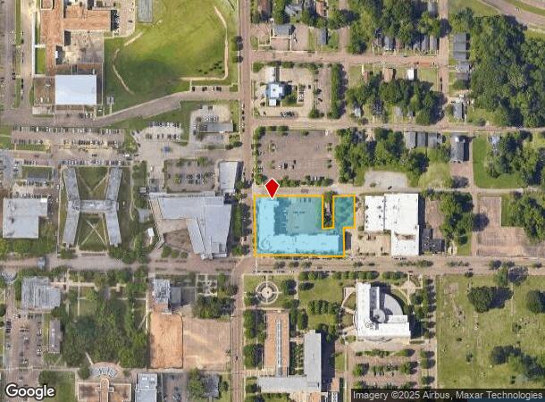  1400 J R Lynch St, Jackson, MS Parcel Map