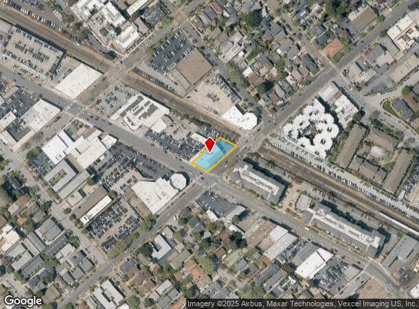 2 California Dr, Burlingame, CA Parcel Map