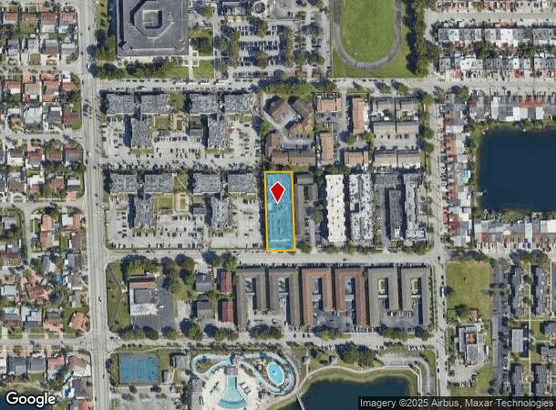 1095 W 77Th St, Hialeah, FL Parcel Map