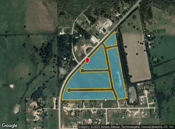 18119 Killings Worth Ln, Waller, TX Parcel Map