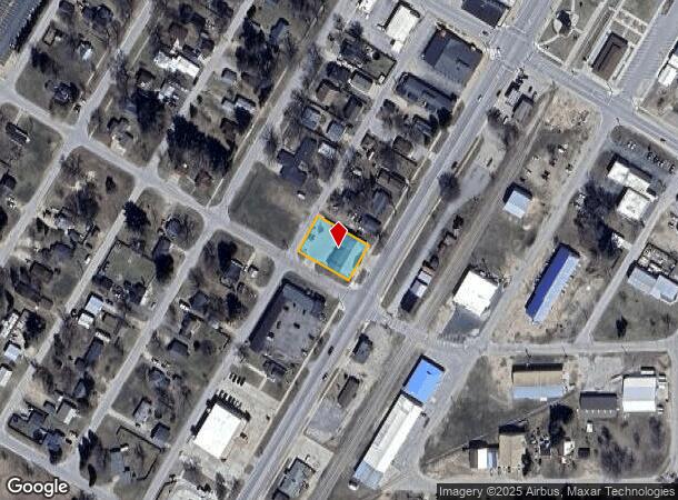  454 S Cedar St, Kalkaska, MI Parcel Map