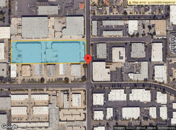  1367 S Van Buren Way, Anaheim, CA Parcel Map