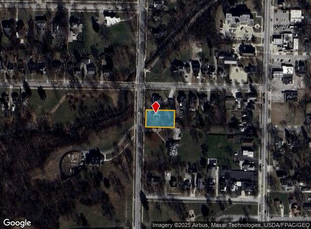  195 S Professor St, Oberlin, OH Parcel Map