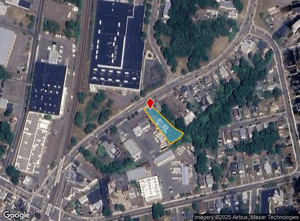 553 N Colony St, Meriden, CT Parcel Map