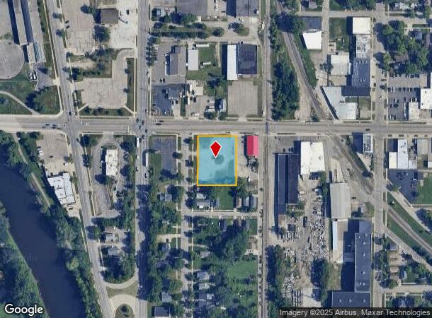  600 E Kalamazoo St, Lansing, MI Parcel Map