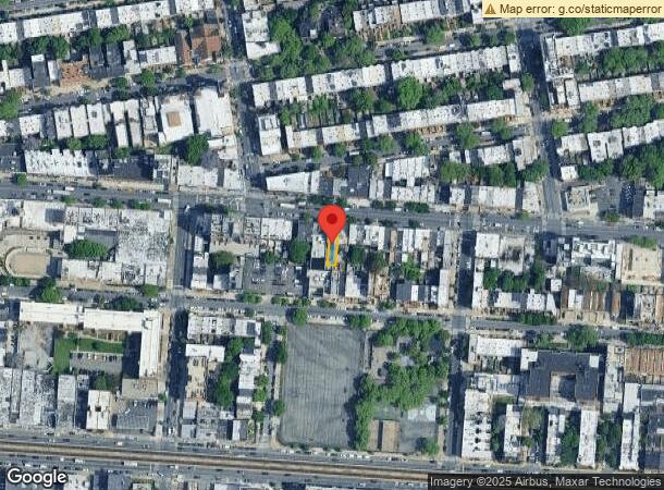  1458 Fulton St, Brooklyn, NY Parcel Map