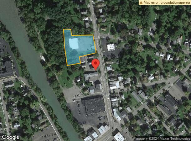  70 Buffalo St, Gowanda, NY Parcel Map