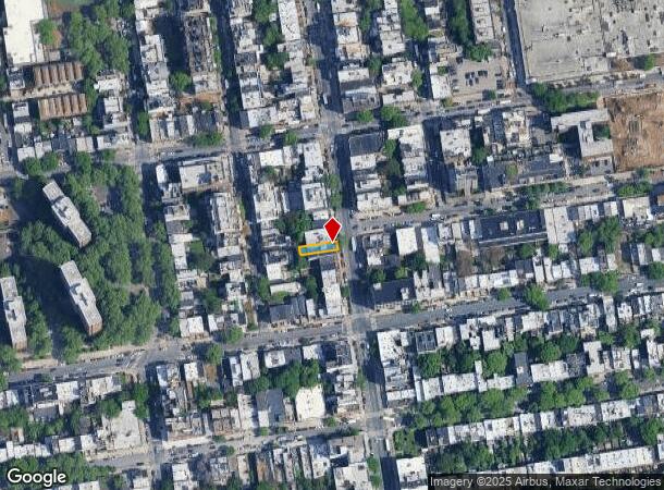  1020 Bedford Ave, Brooklyn, NY Parcel Map