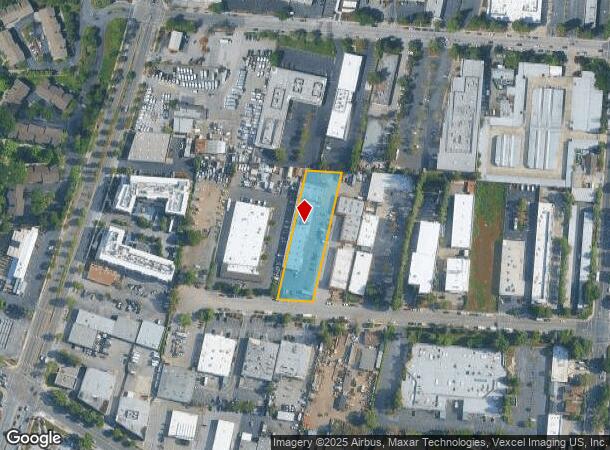 2560 Wyandotte St, Mountain View, CA Parcel Map