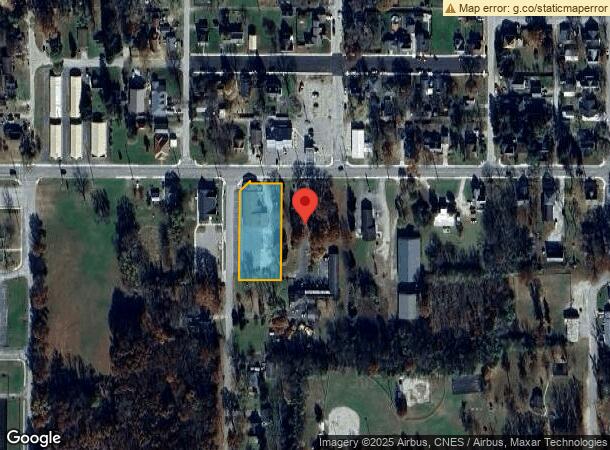  613 W Talmer Ave, North Judson, IN Parcel Map