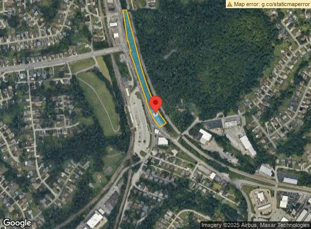  4401 Library Rd, Bethel Park, PA Parcel Map