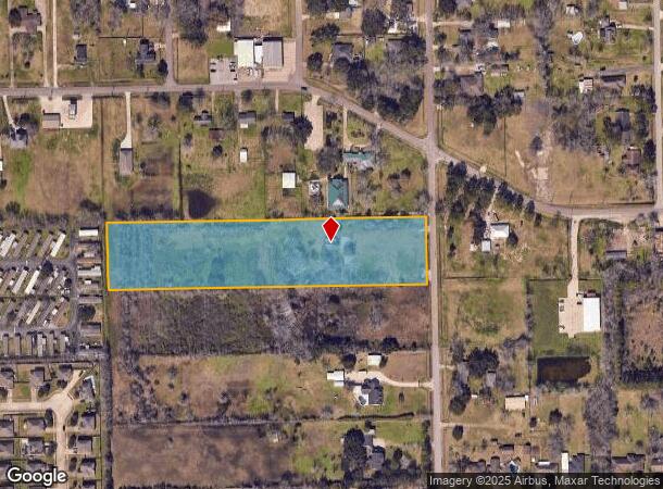 1404 Hatfield Rd, Pearland, TX Parcel Map