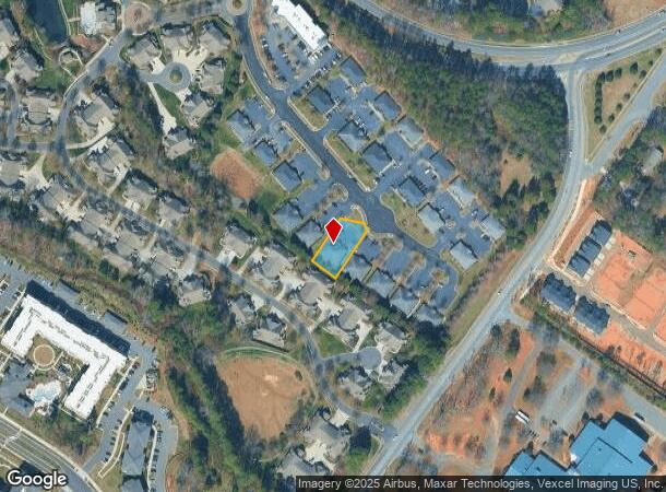  3046 Senna Dr, Matthews, NC Parcel Map
