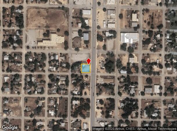  504 S Bridge St, Brady, TX Parcel Map