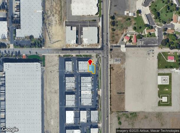  14502 Central Ave, Chino, CA Parcel Map