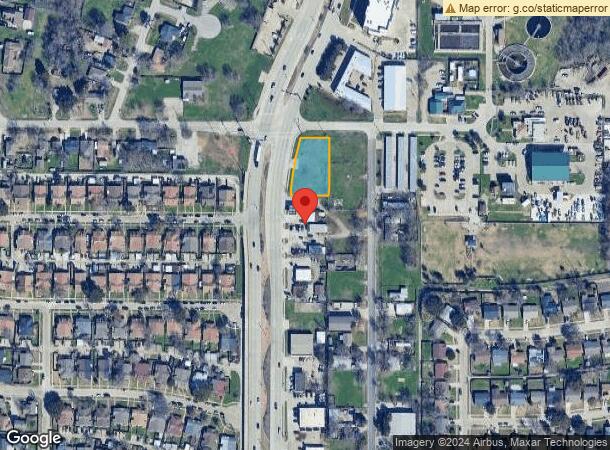  7440 Main St, The Colony, TX Parcel Map