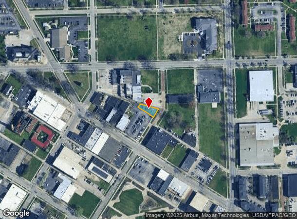  1931 Warren St, Toledo, OH Parcel Map