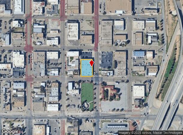 1708 Crickets Ave, Lubbock, TX Parcel Map