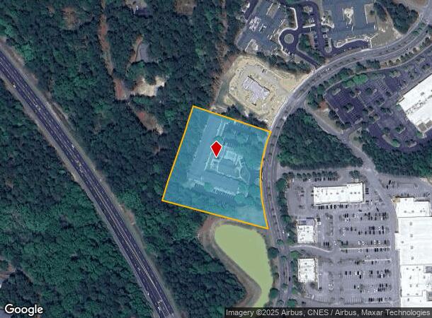  105 Birchwood Ct, West End, NC Parcel Map