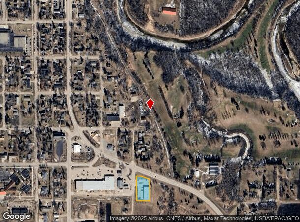 803 Dow Ave Se, Red Lake Falls, MN Parcel Map