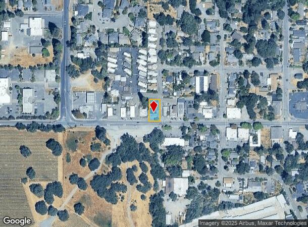  6671 Front St, Forestville, CA Parcel Map