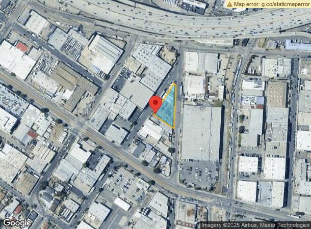  1623 Compton Ave, Los Angeles, CA Parcel Map