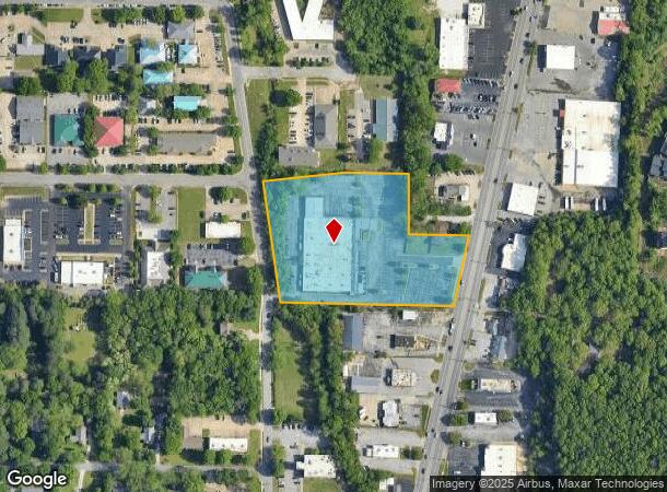 2217 N College Ave, Fayetteville, AR Parcel Map