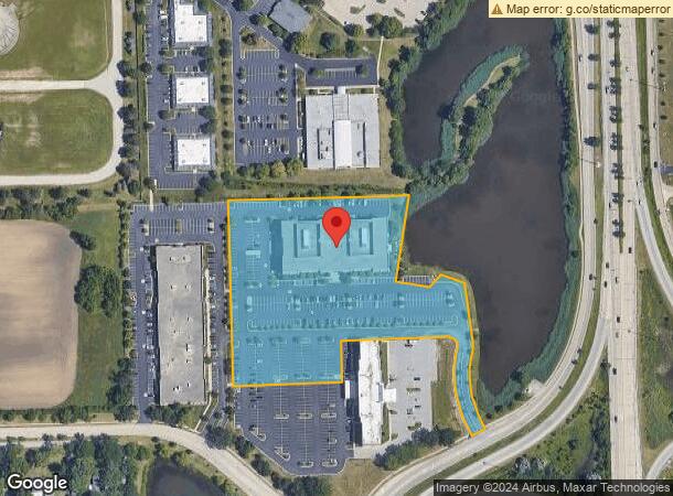  150 Harvester Dr, Burr Ridge, IL Parcel Map