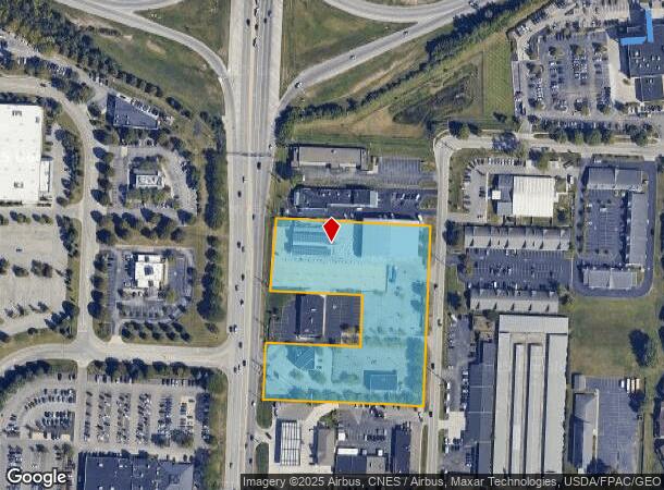  6835 Caine Rd, Columbus, OH Parcel Map