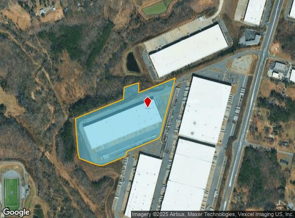 1020 Derita Rd, Concord, NC Parcel Map