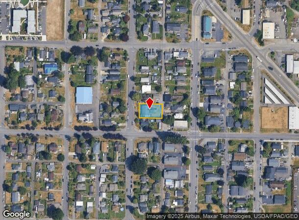  1523 Maple St, Everett, WA Parcel Map