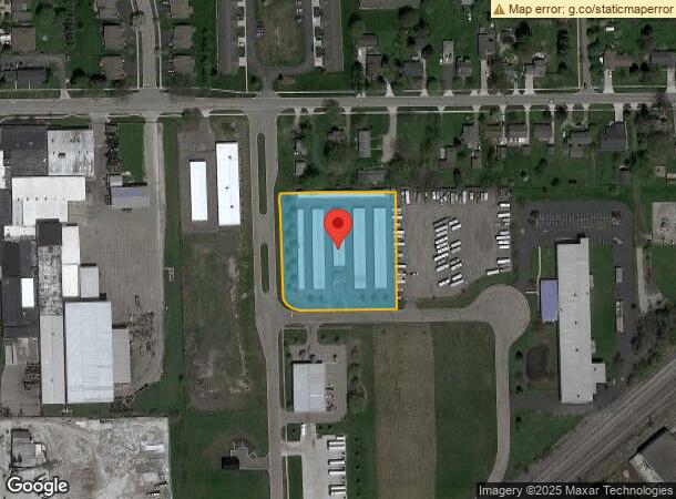  201 Squires Dr, Milan, MI Parcel Map