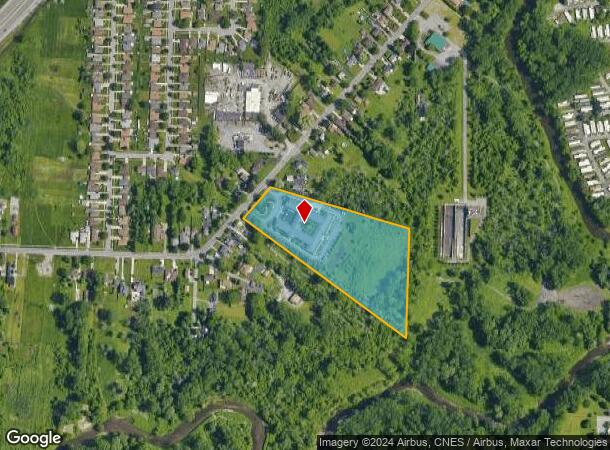  575 Cayuga Creek Rd, Buffalo, NY Parcel Map