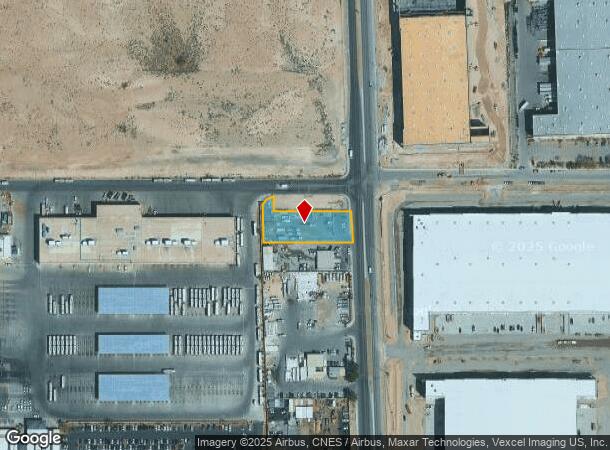 2739 Simmons St, North Las Vegas, NV Parcel Map
