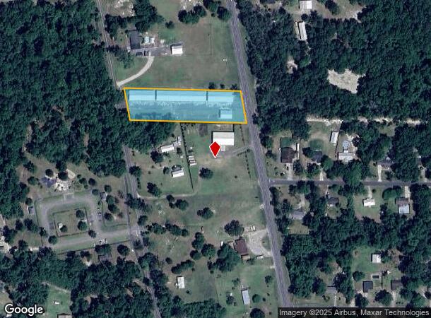  644 Woodville Hwy, Crawfordville, FL Parcel Map