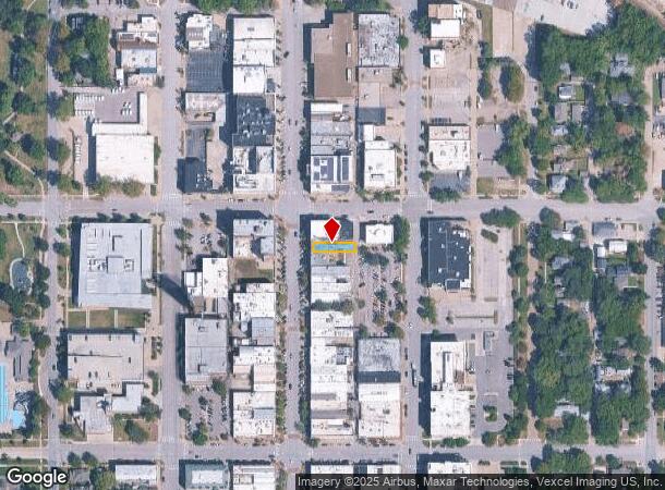  704 Massachusetts St, Lawrence, KS Parcel Map