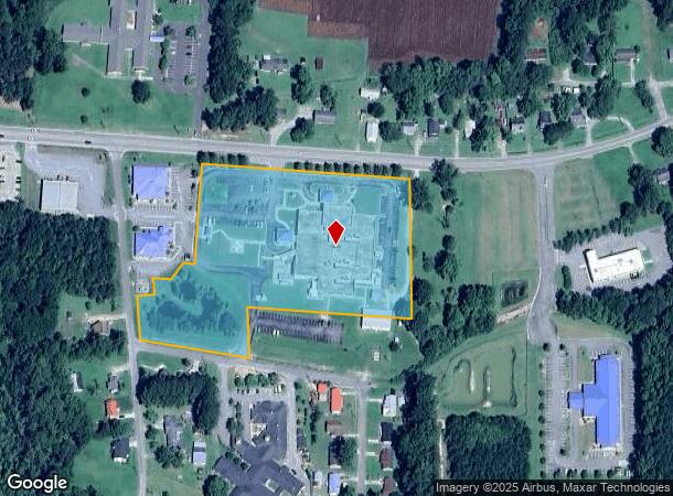  1403 S King St, Windsor, NC Parcel Map