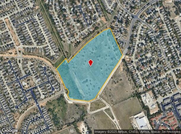 W Military Dr, San Antonio, TX Parcel Map