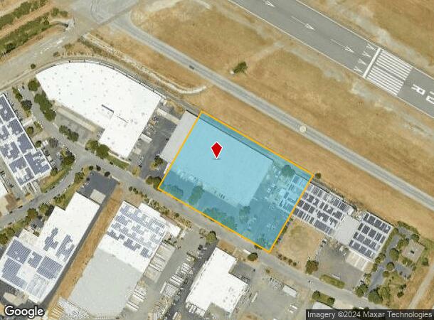  20458 Corsair Blvd, Hayward, CA Parcel Map