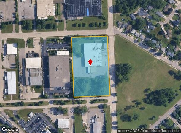 1608 Dove St, Port Huron, MI Parcel Map