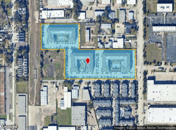 1095 Brittmoore Rd, Houston, TX Parcel Map