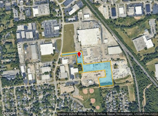  3670 Lacon Rd, Hilliard, OH Parcel Map