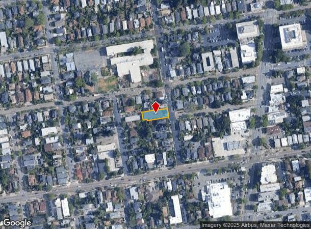  2908 Ellsworth St, Berkeley, CA Parcel Map