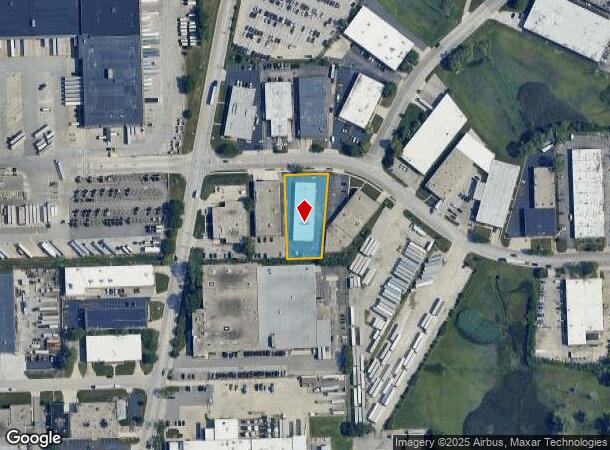  1233 W Capitol Dr, Addison, IL Parcel Map